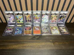 Pokemon TCG Graded Slab Lot Of 14 AGS CGC PSA 9-10 GEM MINT PRISTINE Japanese - Image 1