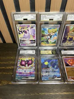 Pokemon TCG Graded Slab Lot Of 14 AGS CGC PSA 9-10 GEM MINT PRISTINE Japanese - Image 2