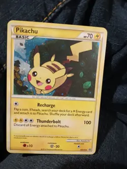 Pokemon TCG Pikachu Holo HGSS03 Promo Rare - Image 1
