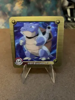 1999 Pokemon Action Flipz Blastoise Series One 3-D Chase #S-4 - Image 2