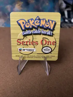 1999 Pokemon Action Flipz Blastoise Series One 3-D Chase #S-4 - Image 3