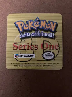 1999 Pokemon Action Flipz Blastoise Series One 3-D Chase #S-4 - Image 4