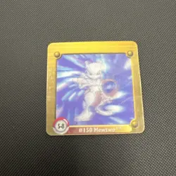 1999 Pokemon Action Flipz Mewtwo Series One 3-D Chase - Image 1