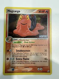 Pokemon Magcargo 41/115 Unseen Forces Reverse Holo 2005 NM + - Image 1