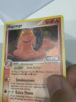 Pokemon Magcargo 41/115 Unseen Forces Reverse Holo 2005 NM + - Image 4