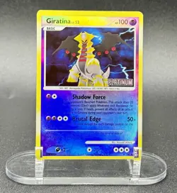 Giratina Platinum 4/146 Stamped Pokemon Burger King Promos 2008 Reverse Holo LP - Image 2