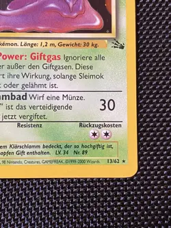 Pokemon Sleimok Holo Rare (MUK) GERMAN- 13/62- Fossil - Image 5