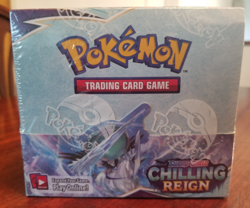 Pokemon Sword & Shield Chilling Reign Booster Box New Factory Sealed - Image 1
