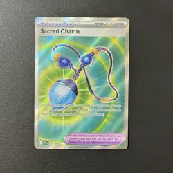 Sacred Charm Full Art Ultra Rare 122/094 Phantasmal Flames POKEMON NEAR MINT B - Image 1