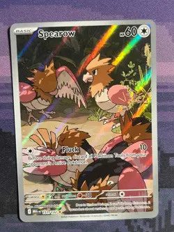Spearow 151/132 Pokemon Mega Evolution Illustration Rare Near Mint - Image 1