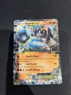 Pokemon TCG XY Promos #XY151 Zygarde EX (Shiny) LP-NM - Image 1