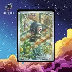 Carte Pokemon Gourmelet 209/197 AR EV03 Flammes Obsidiennes FR Neuve - Image 1
