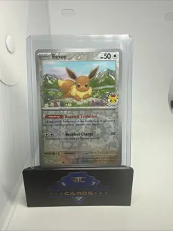 Eevee - (Pokemon Day 2025) (Reverse Cosmos Holo) 074/131 Prismatic Evolutions - Image 1