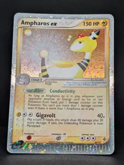 Ampharos ex 89/97 Dragon Holo Ultra Rare Pokemon TCG Nintendo WOTC e-reader MP - Image 3