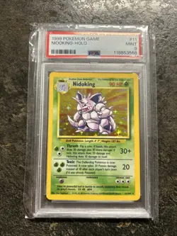 NIDOKING HOLO 11/102 PSA 9 - Pokemon 1999 - Image 1