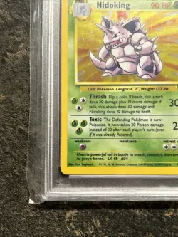 NIDOKING HOLO 11/102 PSA 9 - Pokemon 1999 - Image 2