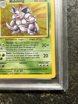 NIDOKING HOLO 11/102 PSA 9 - Pokemon 1999 - Image 3