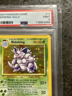 NIDOKING HOLO 11/102 PSA 9 - Pokemon 1999 - Image 4