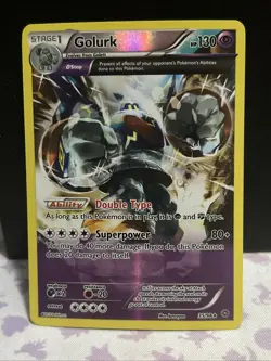 Pokemon TCG Golurk 35/98 Rare Reverse Holo XY Ancient Origins NM Near Mint - Image 1