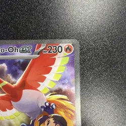 Pokemon TCG Ethan's Ho-Oh EX SIR 230/182 Destined Rivals NM JY - Image 3
