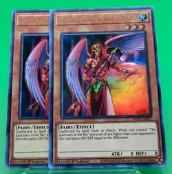 2x The Agent of Force - Mars 1st Edition Ultra Rare GFP2-EN051 Yu-Gi-Oh! - Image 1
