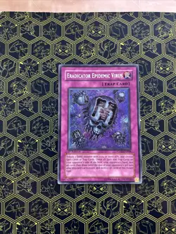 Yugioh Eradicator Epidemic Virus FOTB-EN068 1st Edition Secret Rare NM - Image 1