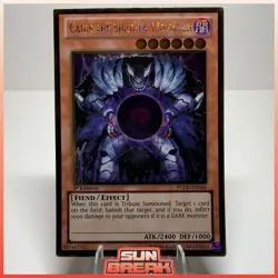 Yugioh Caius the Shadow Monarch 1st Edition Gold Ultra Rare PGLD-EN066 MP - Image 1
