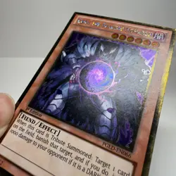 Yugioh Caius the Shadow Monarch 1st Edition Gold Ultra Rare PGLD-EN066 MP - Image 3
