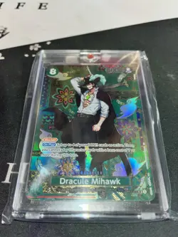 2026 One Piece OP14/EB04 Dracule Mihawk SP Alt Art OP12-030 SR Azure Seas - Image 3