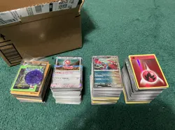 Pokemon Cards/Stickers Bulk English, Japanese, Korean Commons/Uncommons/Holos - Image 1