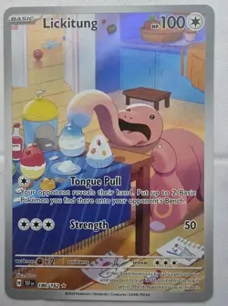 Lickitung - 180/162 - Illustration Rare - Temporal Forces - Pokemon Card - NM/M - Image 1