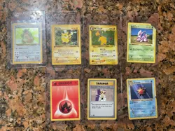 Pokemon Cards Lot 7 Some Damaged (See Description) - Image 1