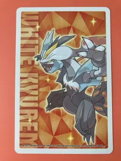 Delcatty pokemon Playing Poker Card White Kyurem Nintendo Japanese - Image 4