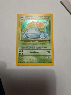 Pokemon TCG Venusaur Holo Rare Card Base Set Two 18/130 - Image 1