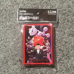 The Glory of Team Rocket Pokemon Card Sleeves Japan New Authentic US Seller - Image 1