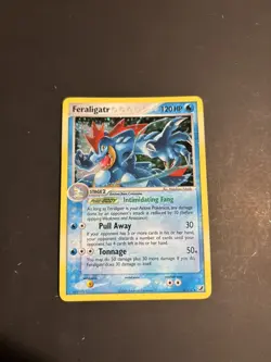 Pokemon Feraligatr 4/115 Unseen Forces Holo Rare Card 120HP Stage 2 English NM - Image 1