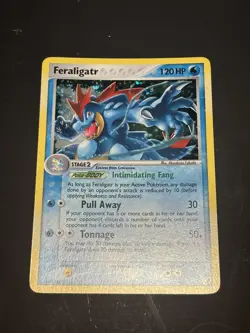 Pokemon Feraligatr 4/115 Unseen Forces Holo Rare Card 120HP Stage 2 English NM - Image 3