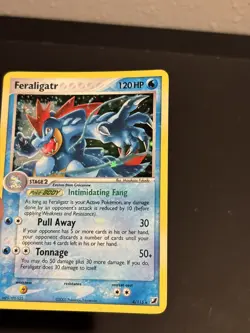 Pokemon Feraligatr 4/115 Unseen Forces Holo Rare Card 120HP Stage 2 English NM - Image 5