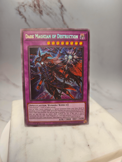 Dark Magician of Destruction (TCG Version: TTP1-JP001) Secret Rare Custom Card - Image 1