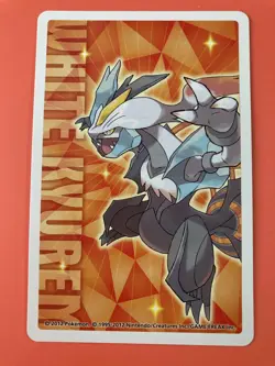 Skitty pokemon Playing Poker Card White Kyurem Nintendo Japanese - Image 4