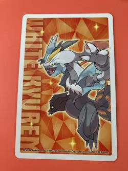 Skitty pokemon Playing Poker Card White Kyurem Nintendo Japanese - Image 5