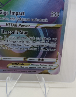 Dragonite VSTAR (Rainow) Pokemon GO 081/078 Secret Rare Pokemon Card NM - Image 5