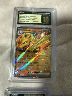 CGC 10 Charizard ex 009/049 Special Deck Set svG Pokemon Card✨ - Image 1