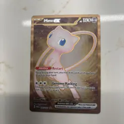 Pokemon TCG - Mew 205/165 Scarlet & Violet 151 Gold UPC Promo Metal Card NM / M - Image 1
