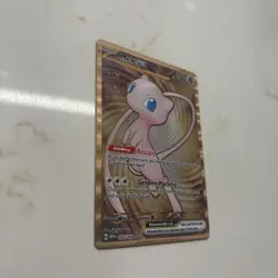 Pokemon TCG - Mew 205/165 Scarlet & Violet 151 Gold UPC Promo Metal Card NM / M - Image 3