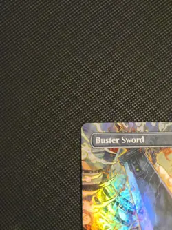 Buster Sword (Borderless) Magic the Gathering Final Fantasy Foil NM+ - Image 3