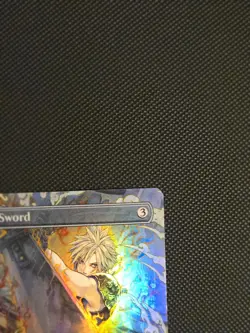Buster Sword (Borderless) Magic the Gathering Final Fantasy Foil NM+ - Image 4
