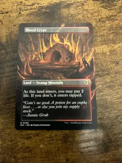 Blood Crypt (Borderless) Lorwyn Eclipsed Regular - Image 2