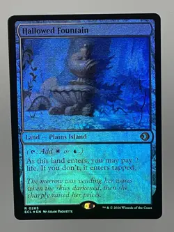 MTG - Hallowed Fountain - Foil, NM-Mint, English - Lorwyn Eclipsed - Image 1