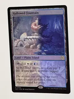 MTG - Hallowed Fountain - Foil, NM-Mint, English - Lorwyn Eclipsed - Image 2